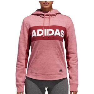 Adidas Women's Rose Pink Hoodie